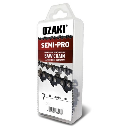 Chaîne semi carrée, 1/4 050 (1,3mm) - 72 entraîneurs OZAKI ZK14LP50-E72