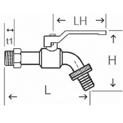 Llave UNIVERSAL TK1K