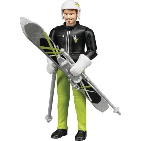 Figurine de skieur BRUDER U60040