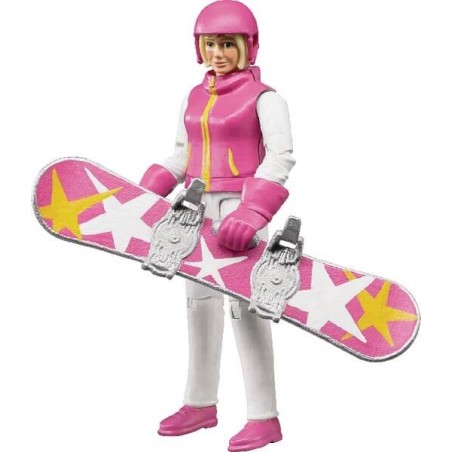 Figurine de snowboardeuse BRUDER U60420