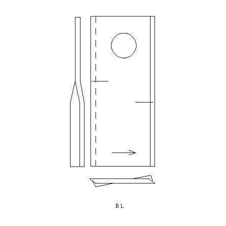 Couteau de faucheuse DEUTZ-FAHR VF16503465