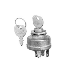 Switch key BOBCAT - RANSOMES 672318 - 3 position 6 terminal