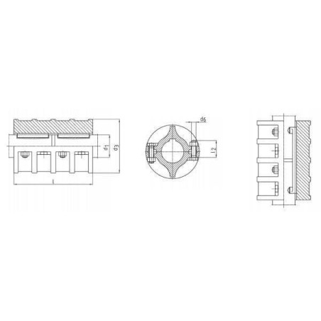 Bolt coupling diameter25 SIT GB25