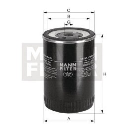 Fuel change filter MANN-FILTER WK94017