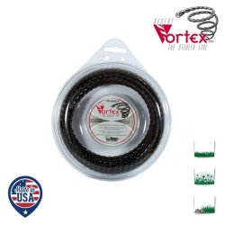 Coque fil nylon hélicoïdal copolymère VORTEX  - 3mm x 44m - Qualité professionnelle - Fabrication américaine