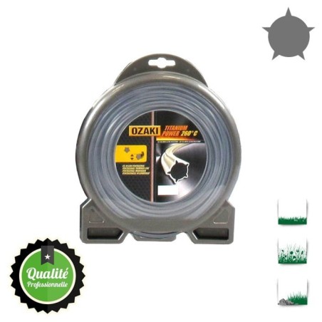 Schale mähfaden tech pentagonal bi-composant OZAKI Titanium