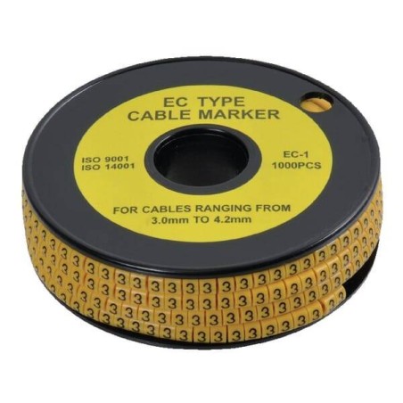 Cable coding 3 roll 1000 piece UNIVERSAL LA75353