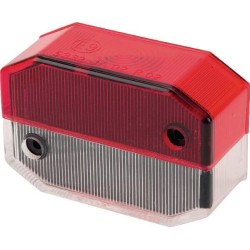 Lichtscheibe rot/weiß ASPÖCK 188165037