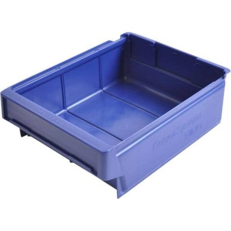 Caisse empilable bleue 300x230x100mm PERSTORP WE300230100