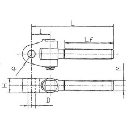 Knuckle spindle cat.2 CBM CBM TFS01DX