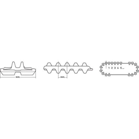 Gummikette UNIVERSAL RT2507245