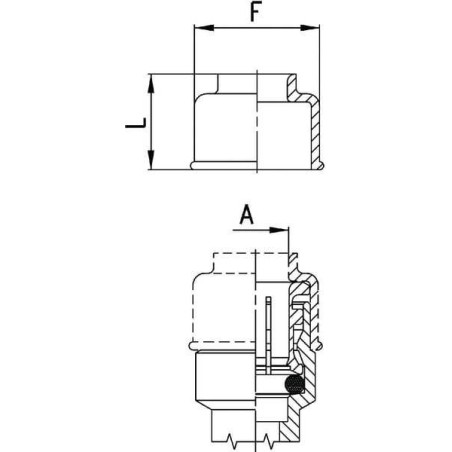 Coiffe CAMOZZI 670812