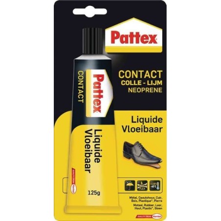 Colle contact liquide 125gr PATTEX PT1563699
