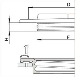 Couvercle ARAG 3514261