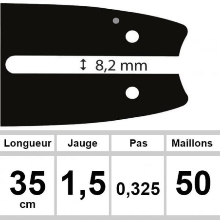 Guide Dynamac - Ozaki trimmer 38 cm