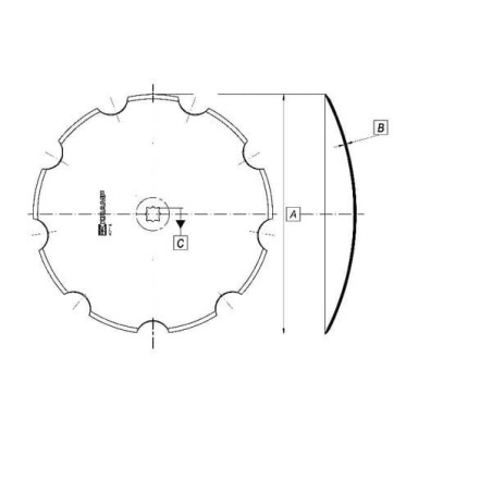 Disque UNIVERSEL HD510130