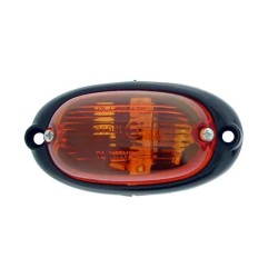 Luz clignoteur lateral naranja oval