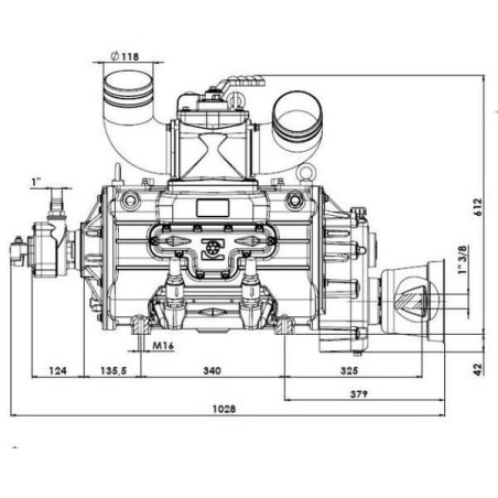 Pompe hydraulique BATTIONI PAGANI KPSB670HRA100