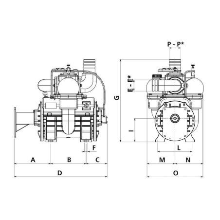 Pompe hydraulique BATTIONI PAGANI MEC13500HAB