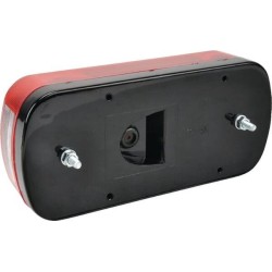 Rear light rectangular 12V red/amber bolt on'218xMidipoint