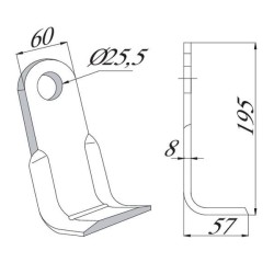 Fleau UNIVERSEL CK5420