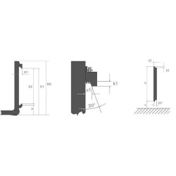 Staplergabel 100x40x900 UNIVERSAL W2AC09008