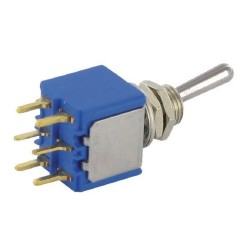 Switch mini on-on 2-pole print APEM 5246CDB