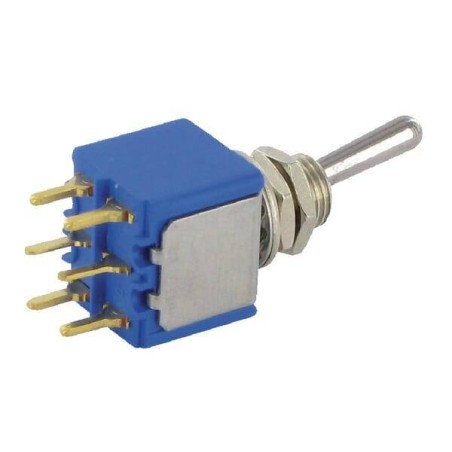 Switch mini on-on 2-pole print APEM 5246CDB