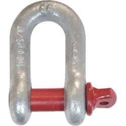 D-Shackle high-str. 1 3/8" 13500kg MCBULL FSH138
