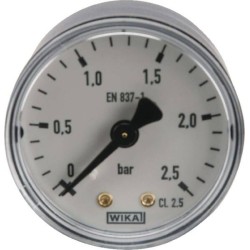 Manom.,Anschl. hi.ø50 0-2,5bar WIKA MA50025B04PL