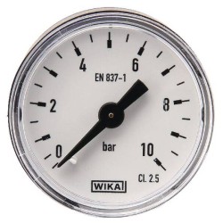 Manom.hinten Durchmesser40mm 0-10bar WIKA MA4010B02PL