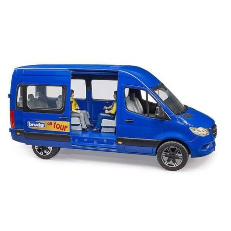 Camionette navette miniature avec chauffeur et passager BRUDER U02670