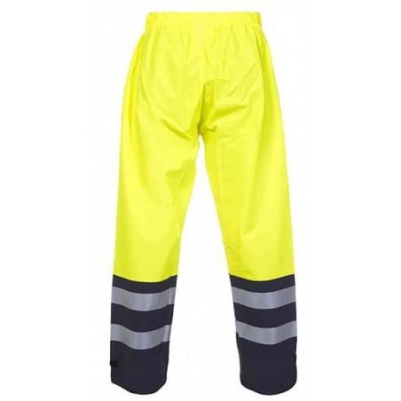 Pantalon imperméable Vale PU élastique haute visibilité jaune taille S HYDROWEAR 014580FYS