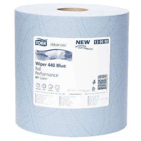 Papier nettoyant bleu 255m TORK PM130080