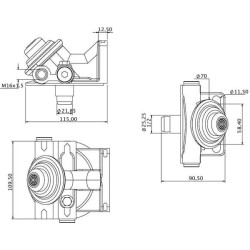 Fuel pump suitable for Volvo UNIVERSAL 11713138KR