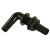 Bulkhead 90° 3/4" hose tail 20/22mm ARAG 118319