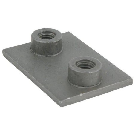 Weld-on plate single GR.5 STAUFF RS9315