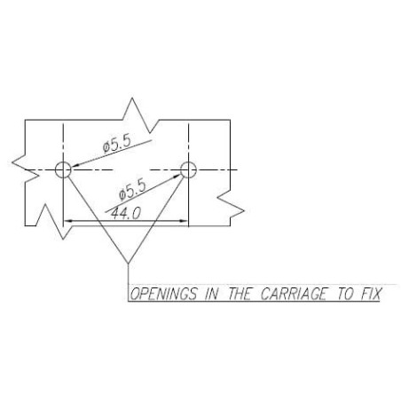 Plaque UNIVERSEL LA41003