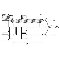 Quick release coupling FASTER CPV061615F