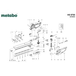 Heckenschere HS 8755 METABO 608755000MET