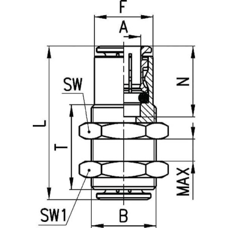 Accouplement rapide femelle CAMOZZI 659010
