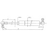 Vérin à gaz STABILUS CA4906DZ