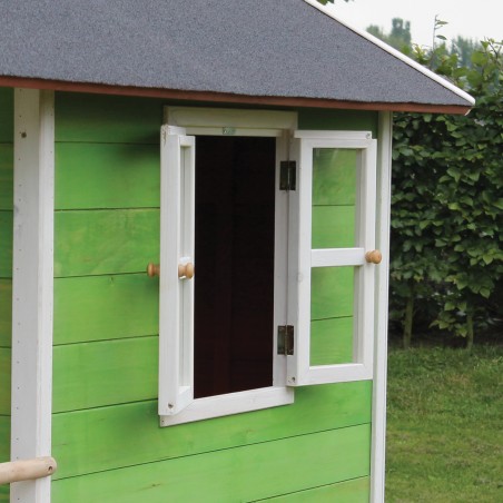 EXIT Loft 300 cabane de jeu en bois - vert