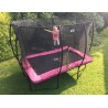 EXIT Trampoline Silhouette 244x366cm - schwarz