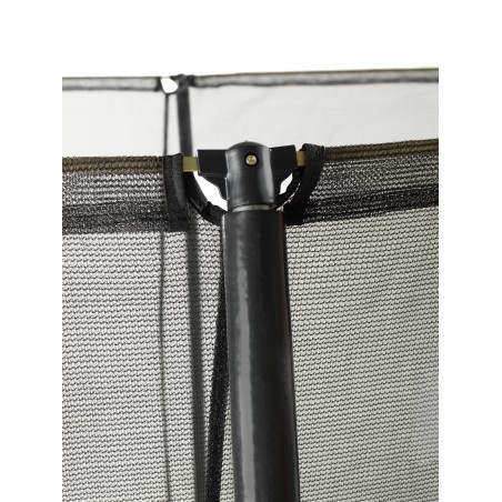 EXIT Trampoline Silhouette inground ø183cm avec filet de sécurité - noir