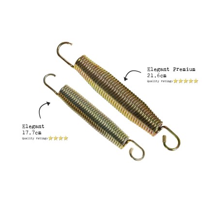 EXIT Trampoline enterré Elegant 214x366cm filetto sicurezza