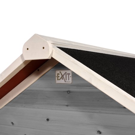 EXIT Maisonnette en bois Loft 100 - gris