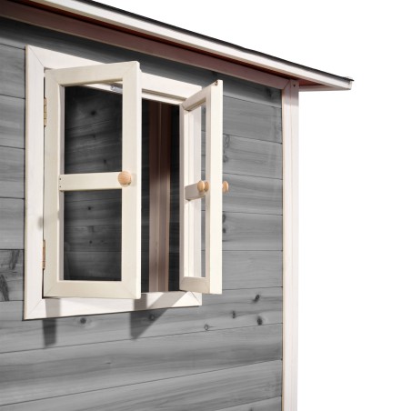 EXIT Maisonnette en bois Loft 550 - gris