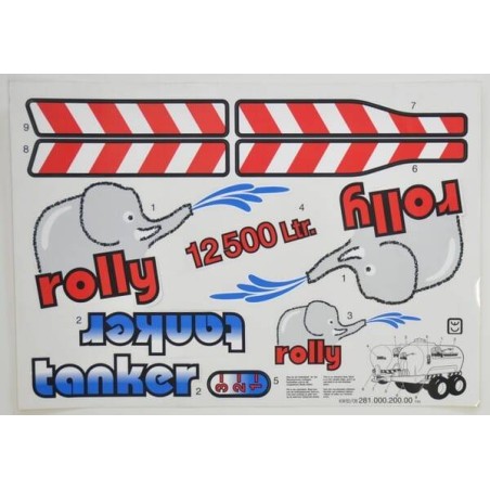 Autocollant ROLLY TOYS 28100020000
