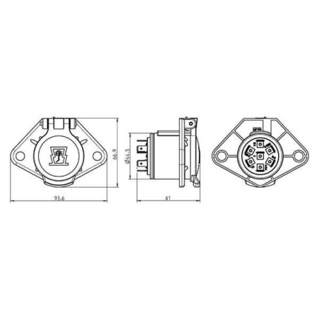 Plug wire 7 pole ERICH-JAEGER 111120JAE